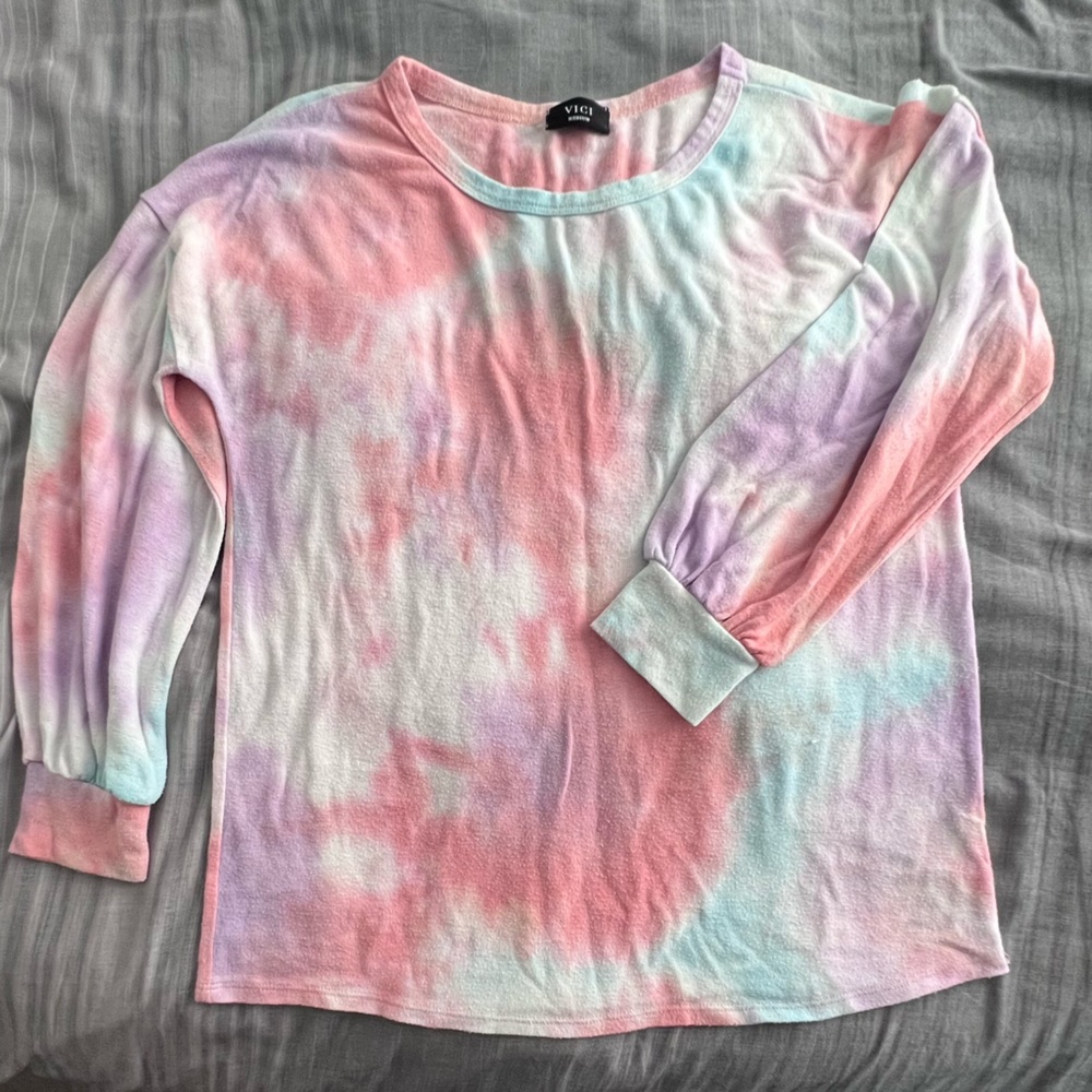 Women’s Tye Die Sweatshirt Cotton